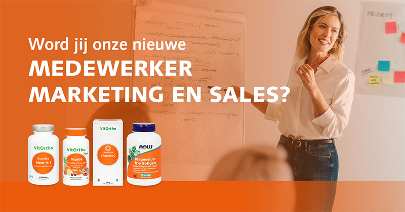 Vacature Medewerker Marketing en Sales