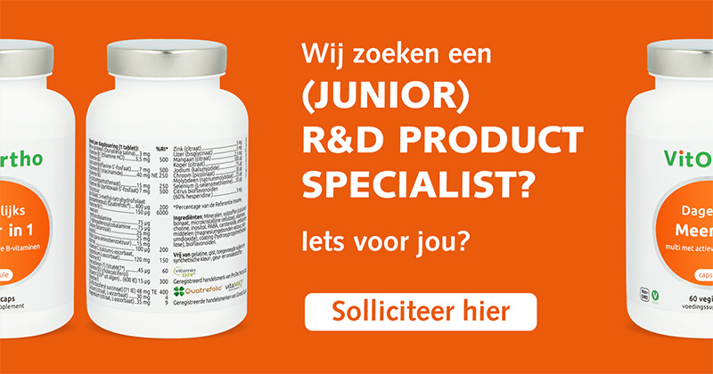 Vacature (junior) R&D Productspecialist